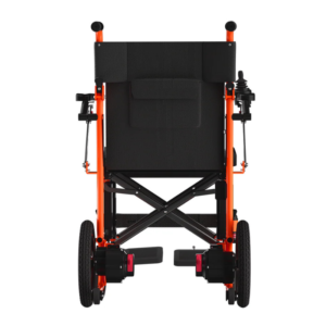 ALYA Air Ultra Electric Wheelchair - Rear view with motors